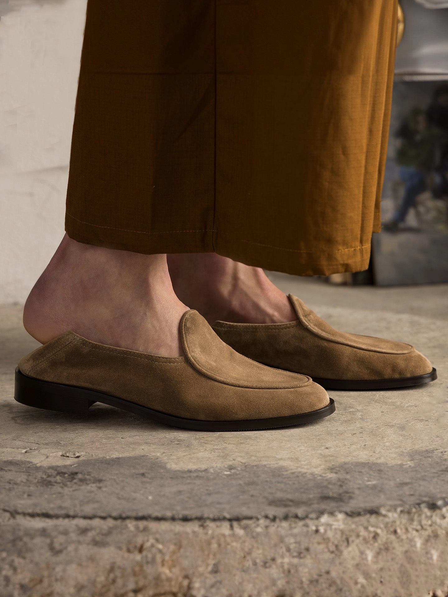 CHRIS EARTH SUEDE Arch Comfort