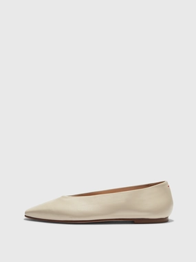 Betty Square-Toe Ballet Flats Easy Wear Footwear Everyday Luxury Shoes