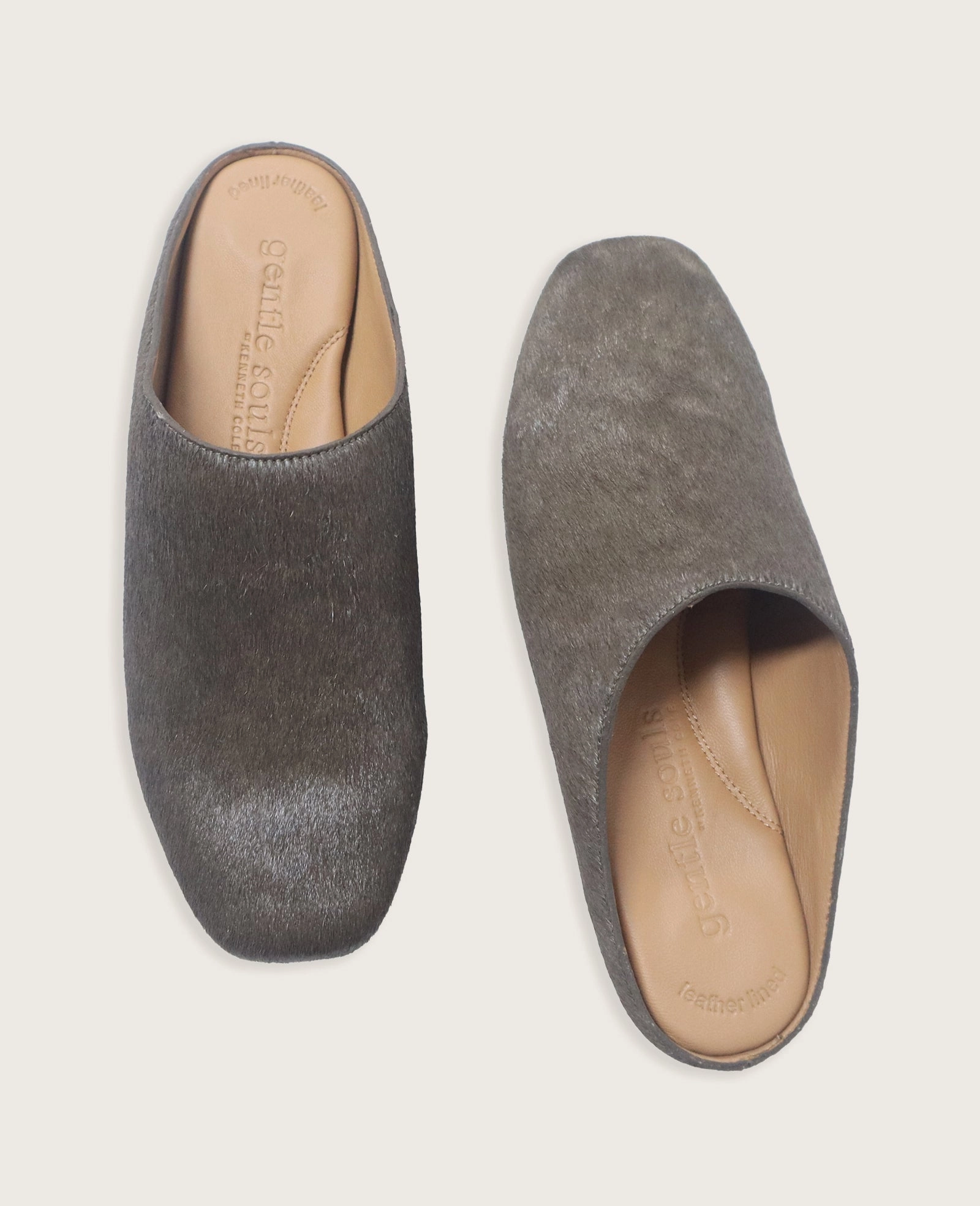 City Ready GENTLE SOULS - Wanda Calf Hair Mule Flat