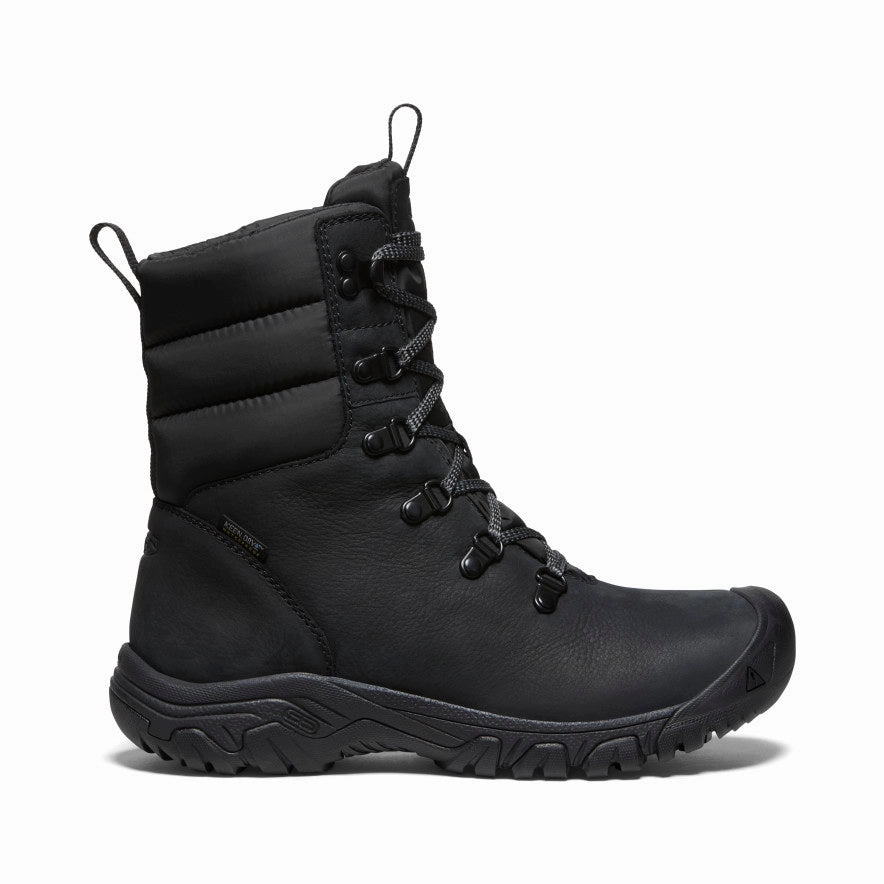 Women's Greta Waterproof Boot  |  Black/Black Jogger Style