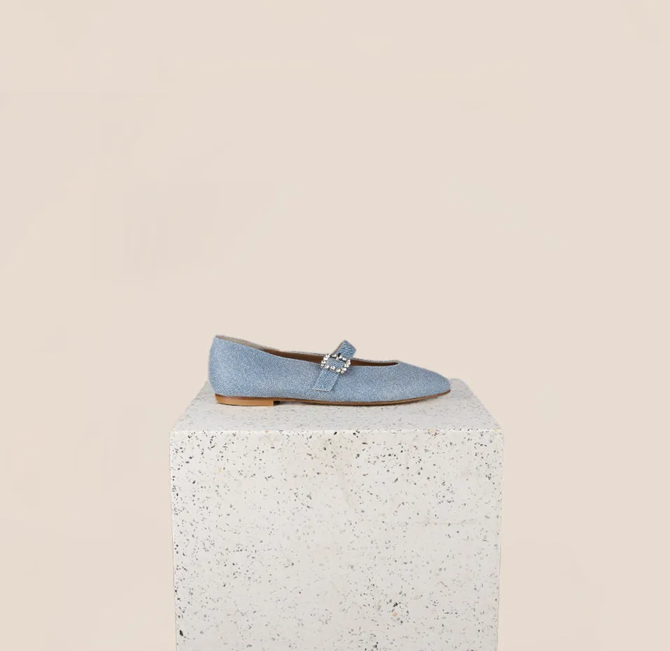 Classic Walk Scala Buckle - Denim