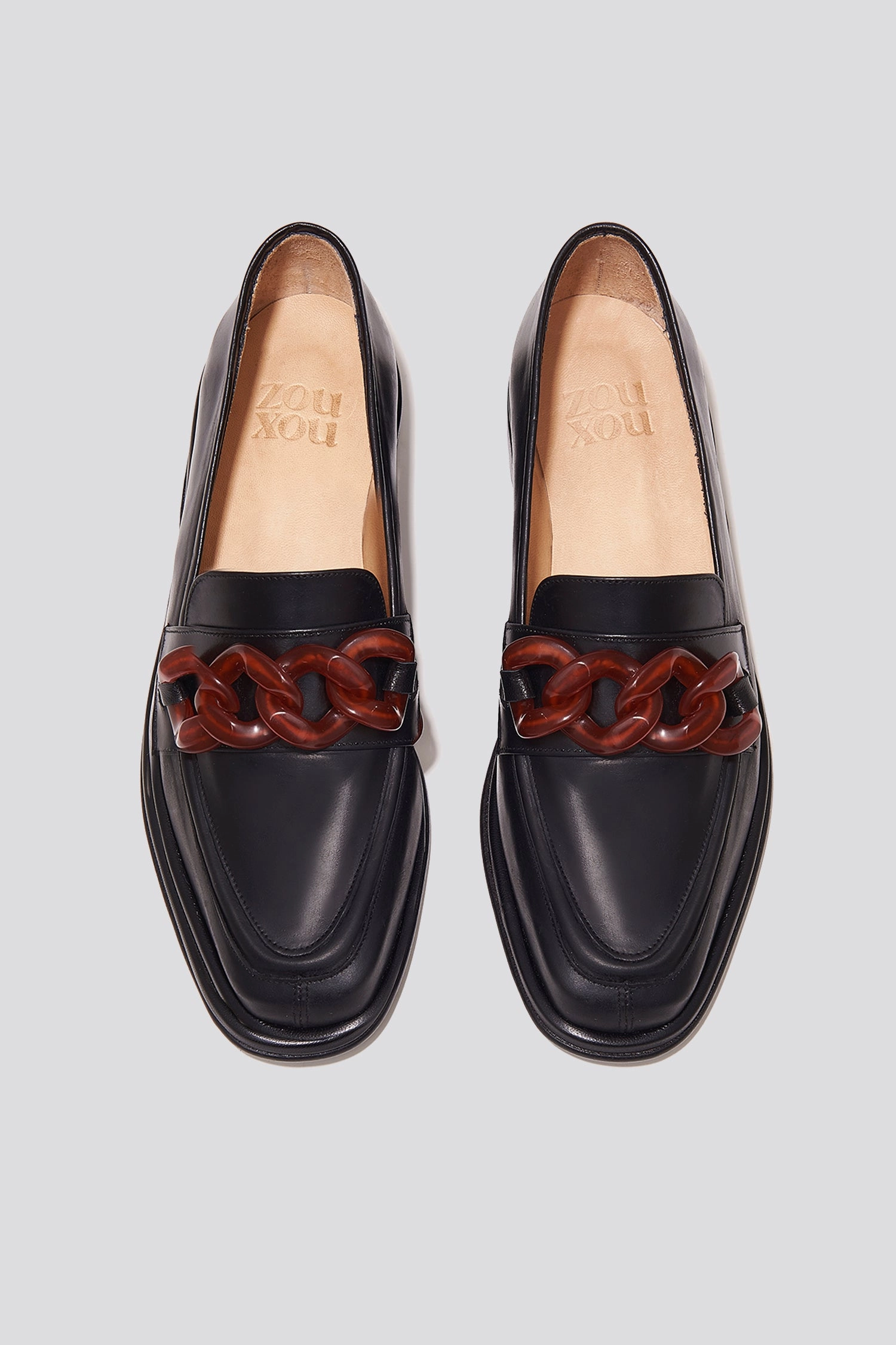 Classic Appeal Alma Loafer in Black/Amber