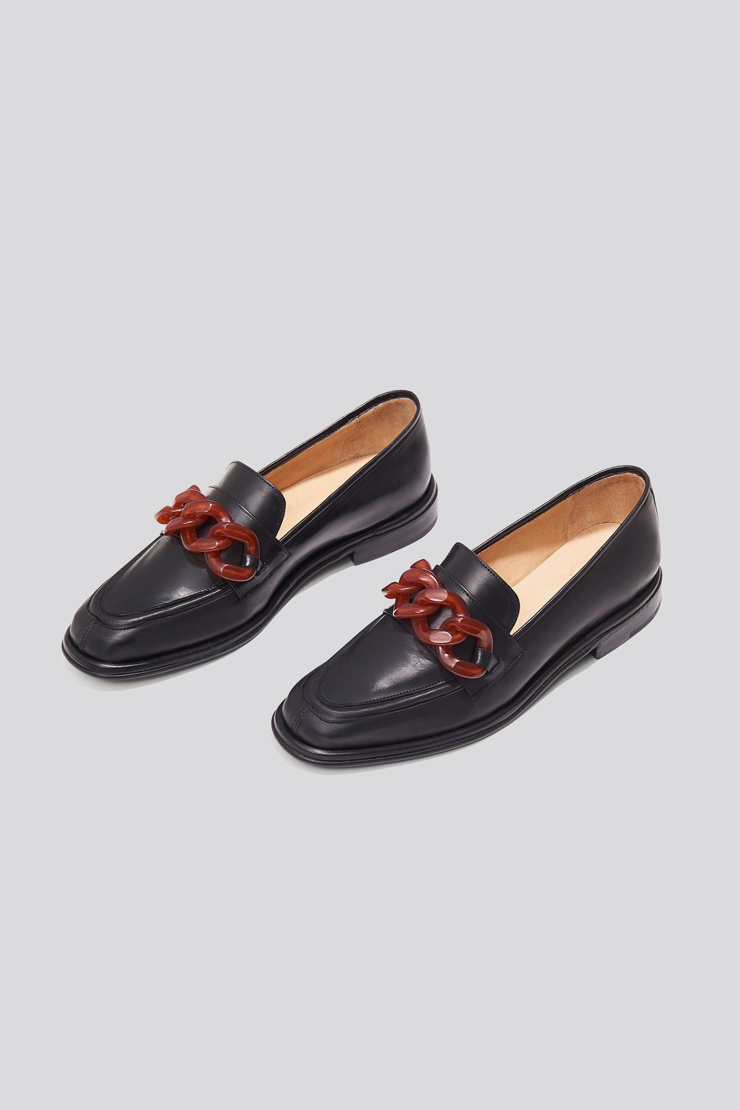 Classic Appeal Alma Loafer in Black/Amber