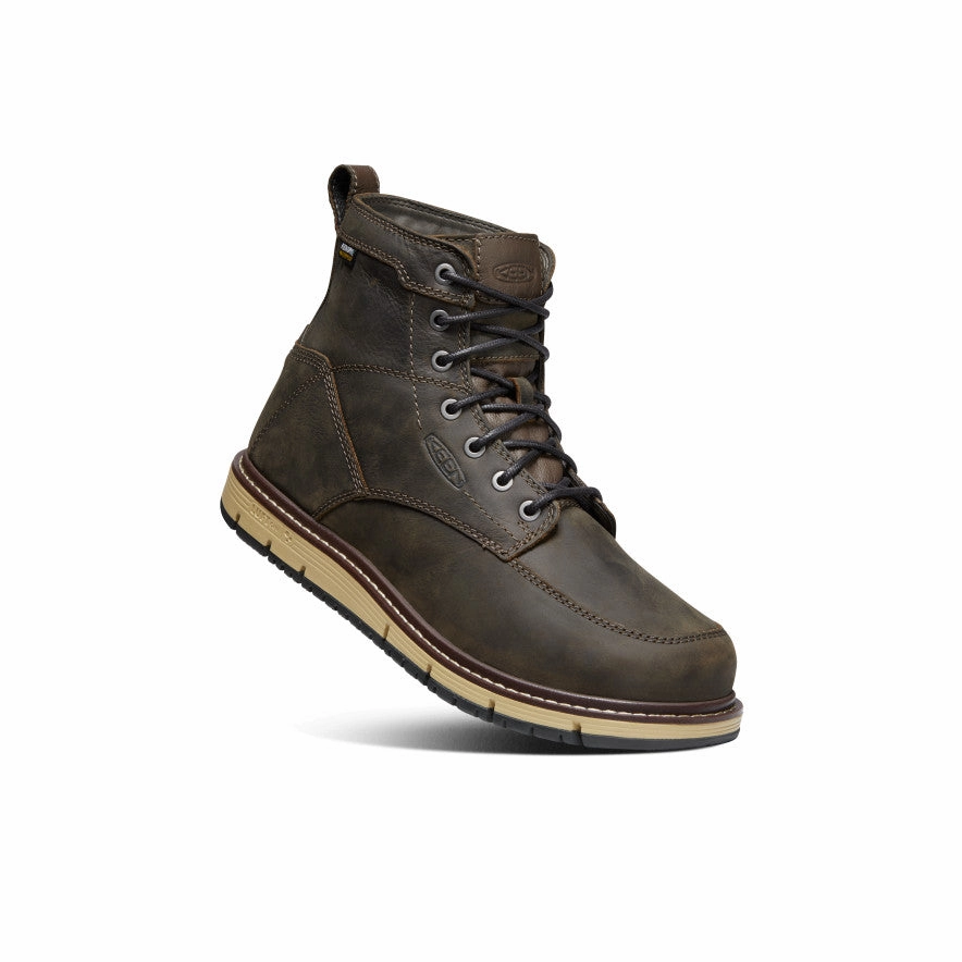 Classic Style Men's San Jose 6" Waterproof Boot (Soft Toe)  |  Cascade Brown