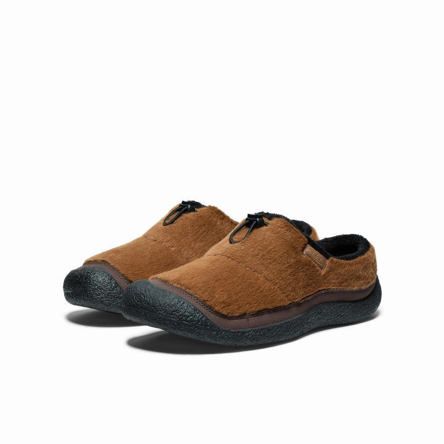 Cloud Comfort Men's Howser III Slide  |  Bison/Black