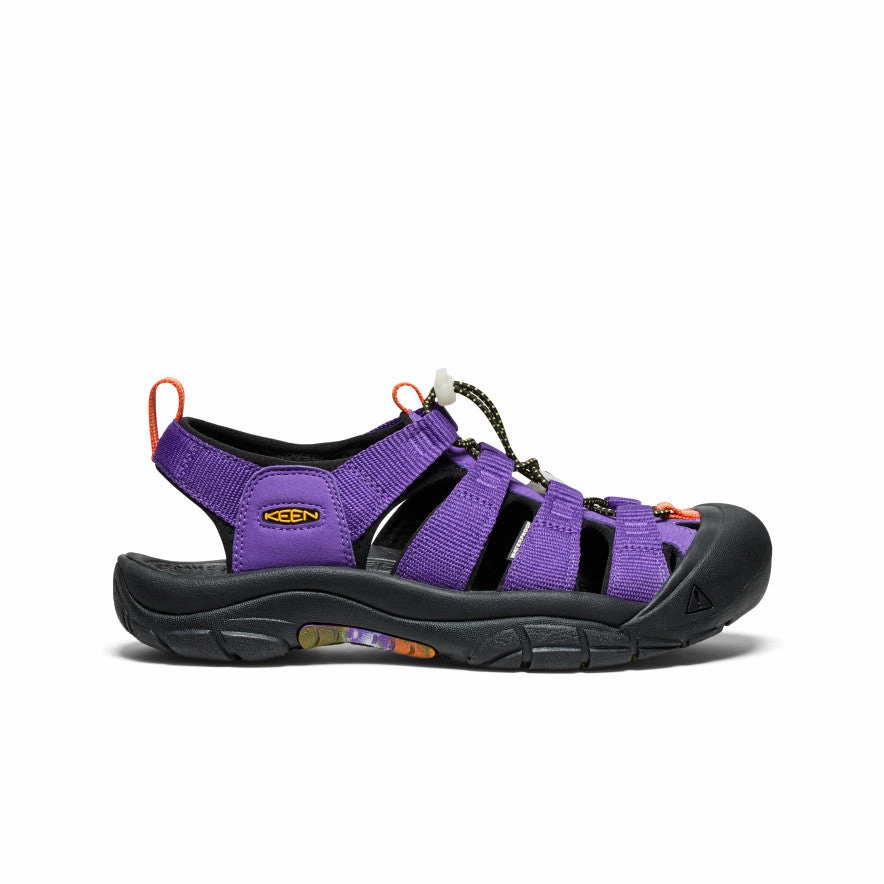 Cushioned Support Breathable Shoes Men's Newport Retro Sandal x An Ko Rau  |  An Ko Rau Purple