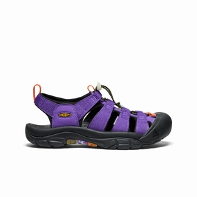 Cushioned Support Breathable Shoes Men's Newport Retro Sandal x An Ko Rau  |  An Ko Rau Purple
