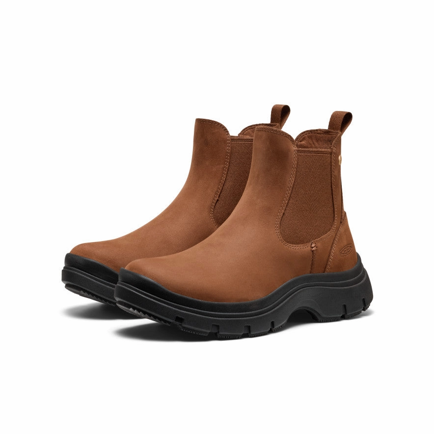 Cloud Ease Women's Kosa Chelsea Boot  |  Bison/Black