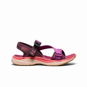 Versatile Wear Women's Leiki Open-Toe Sandal  |  Plum Perfect/Dubarry