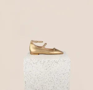Happy Feet Design Nola Almond - Gold Foil