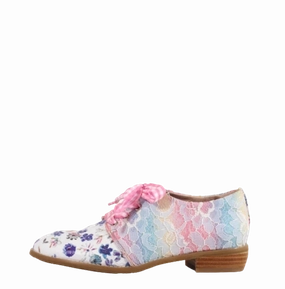Diba Floral Retro Loafers Easy Fit Casual Look