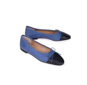 Soft cushion Durable Shoe Construction Como - Dark Denim/Black