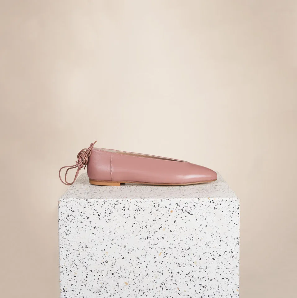 Comfortable Cushion Scala - Dusty Rose (Removable Ties)