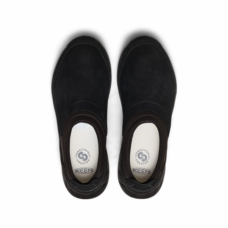 Comfy Breeze Men's TTS Moc Waterproof Sneaker  |  Black/Black