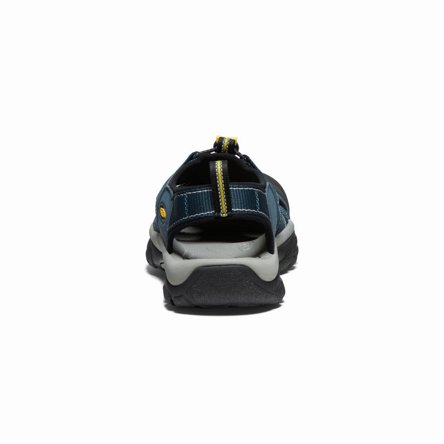 Comfy Glide Men's Newport H2 Sandal  |  Navy/Medium Grey