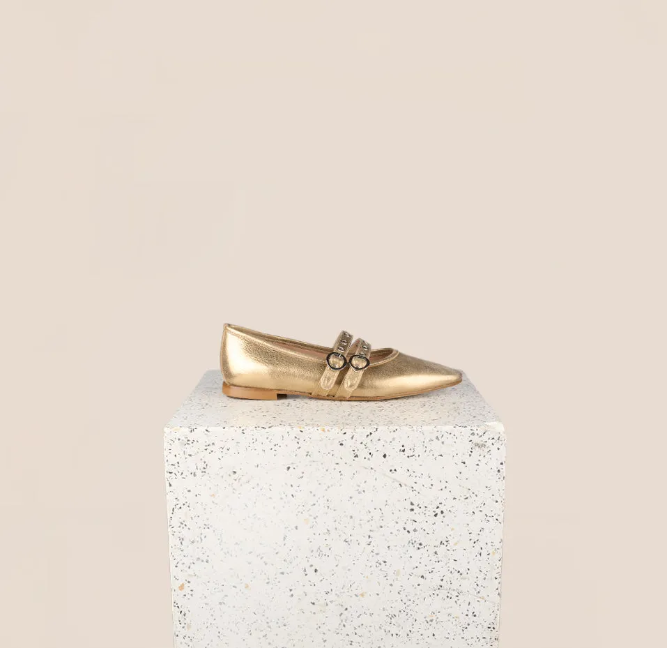 Como 2 Buckle - Gold Foil Soft cushion