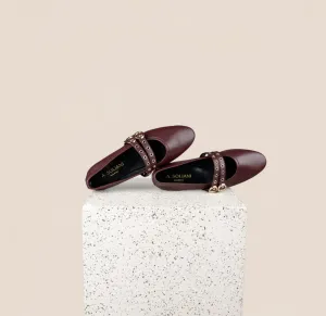 Como 2 Buckle - Wine Leather Relaxed Style Soft Cushioning