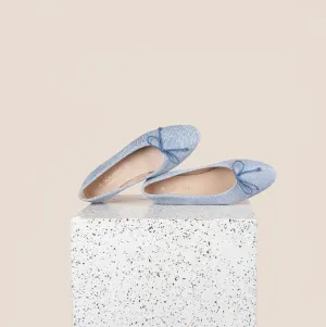 Comfortable Cushioning Walking Essential Footwear Como - Light Denim (Printed Suede)