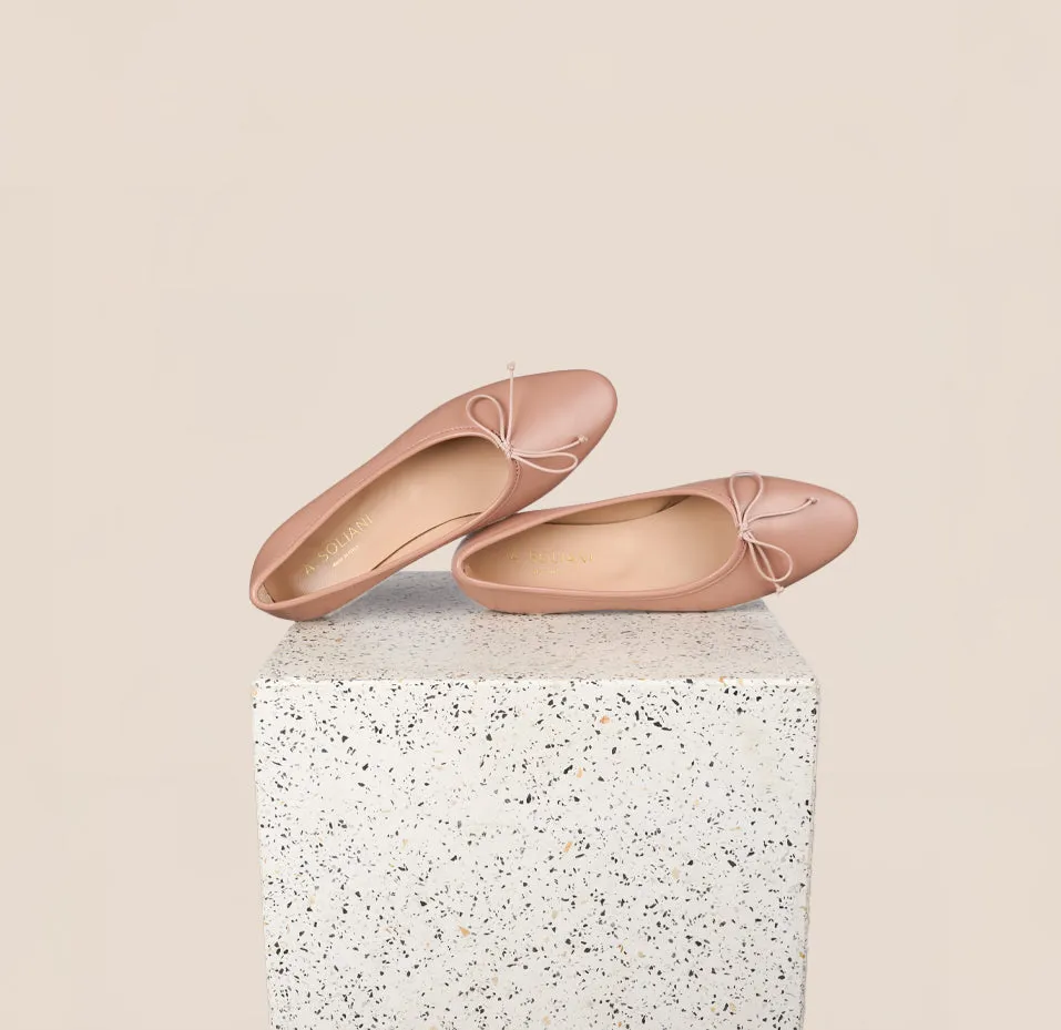 Como - Nude Happy Feet Design Light Step Footwear