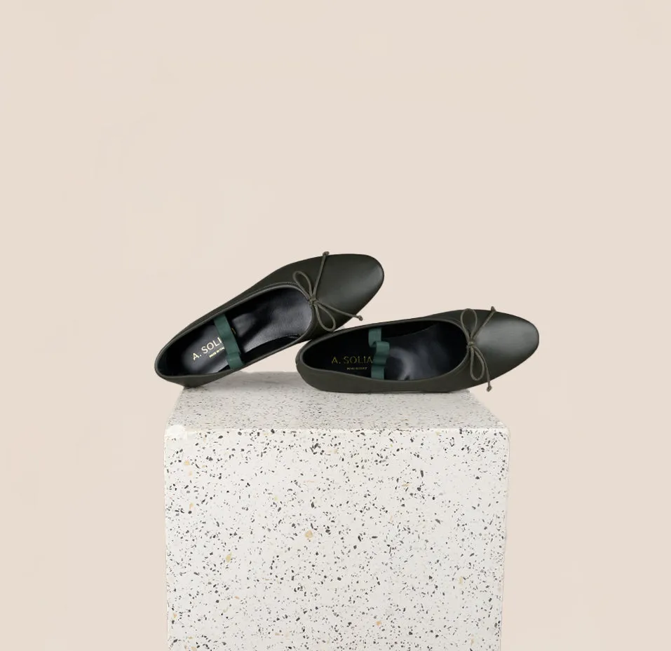 Cozy Comfort Como Strap - Olive Leather