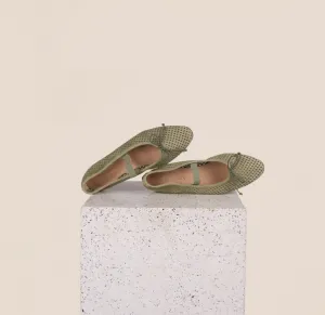 Como Strap - Perforated Seafoam Modern Appeal Flexible Upper Shoes