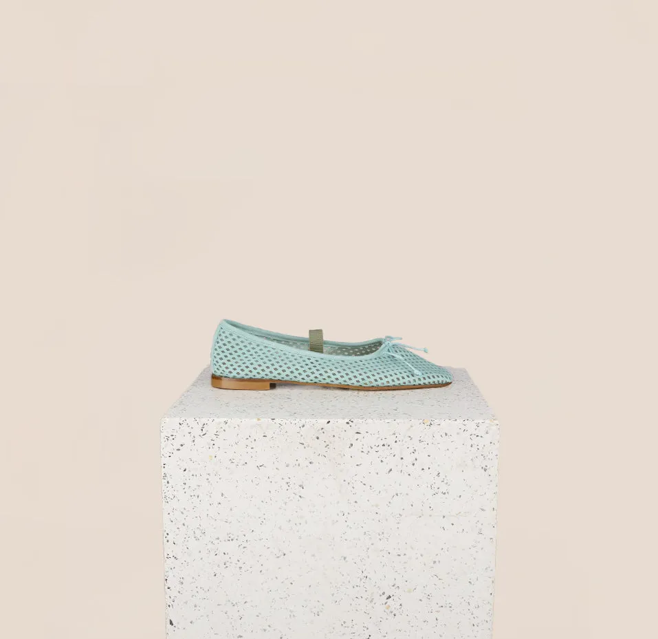 Como Strap - Perforated Turquoise Simple Sophistication