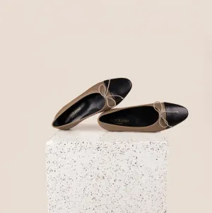 Cloud Comfort Footwear Happy Feet Design Como - Taupe/Black Cap