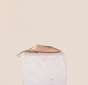 Trendy Loafers Como Ties Studs - Nude