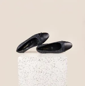 Como - Tweed/Black Leather Simple Comfort Premium Quality