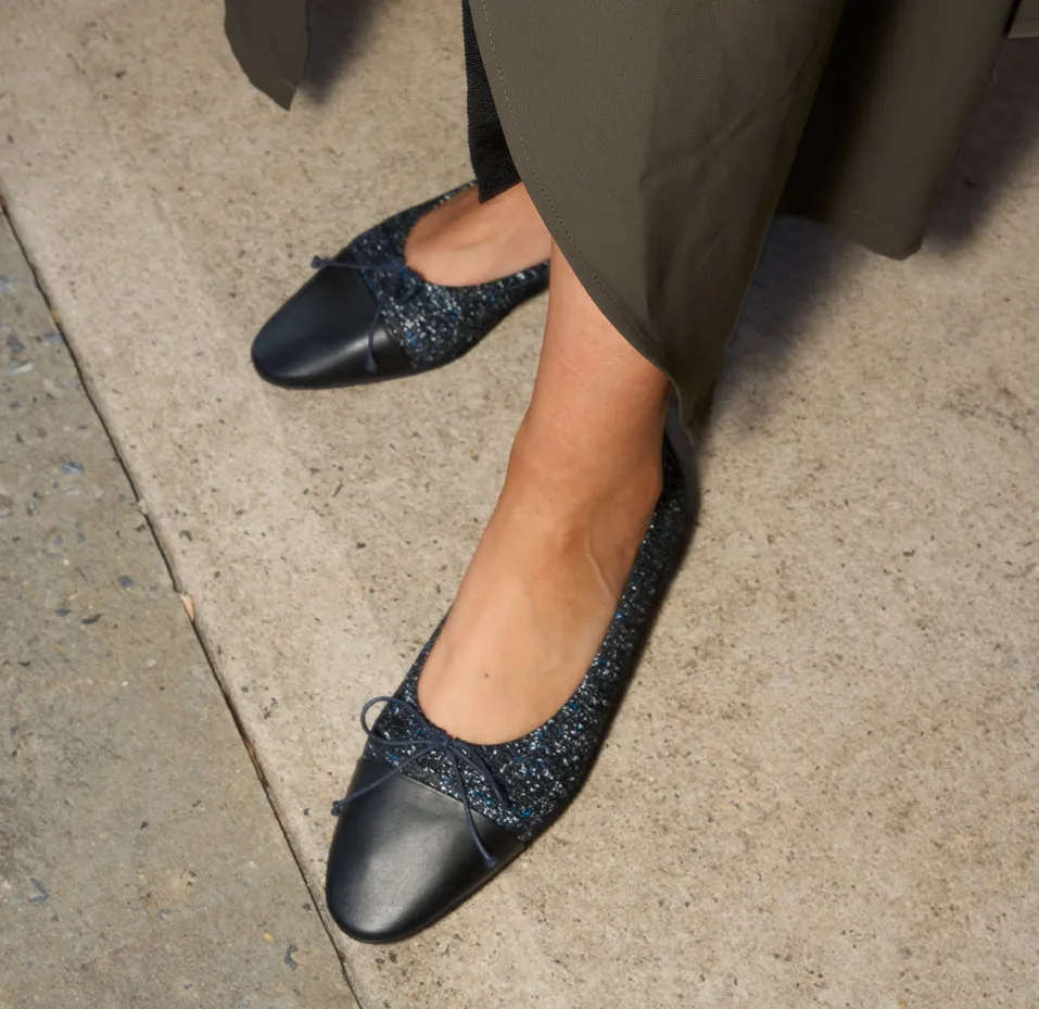 Como - Tweed/Black Leather Comfort Move