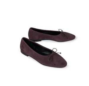 Timeless Look On-The-Go Footwear Como - Wine Suede