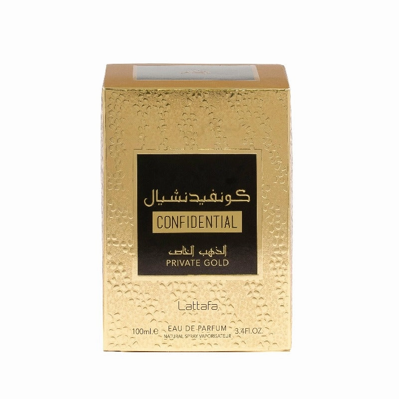 Confidential Private Gold by Lattafa EDP 100ml