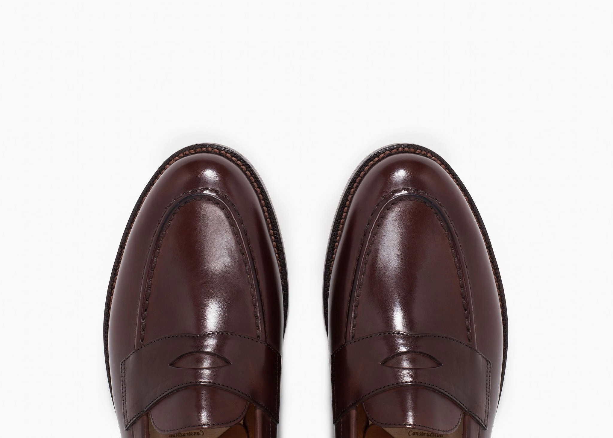 Contemporary Style Traveler Penny Tobacco Calf
