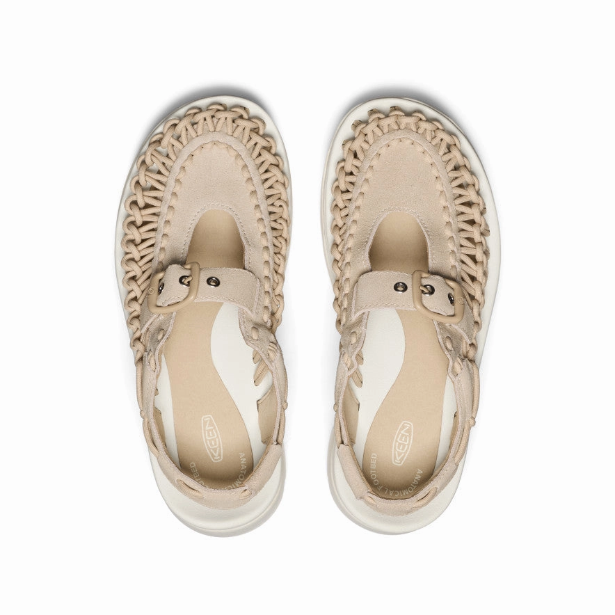 Cool Dash All Gender UNEEK PLT Mary Jane Sneaker  |  Safari/Star White