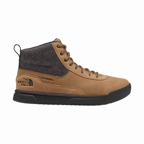 Men's Larimer Mid Waterproof SE Almond Butter/TNF Black Sport Inspired Patterned Surface