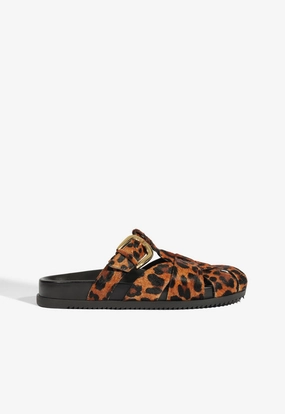 Sydney Calf Hair Clog Practical Design Effortless Style