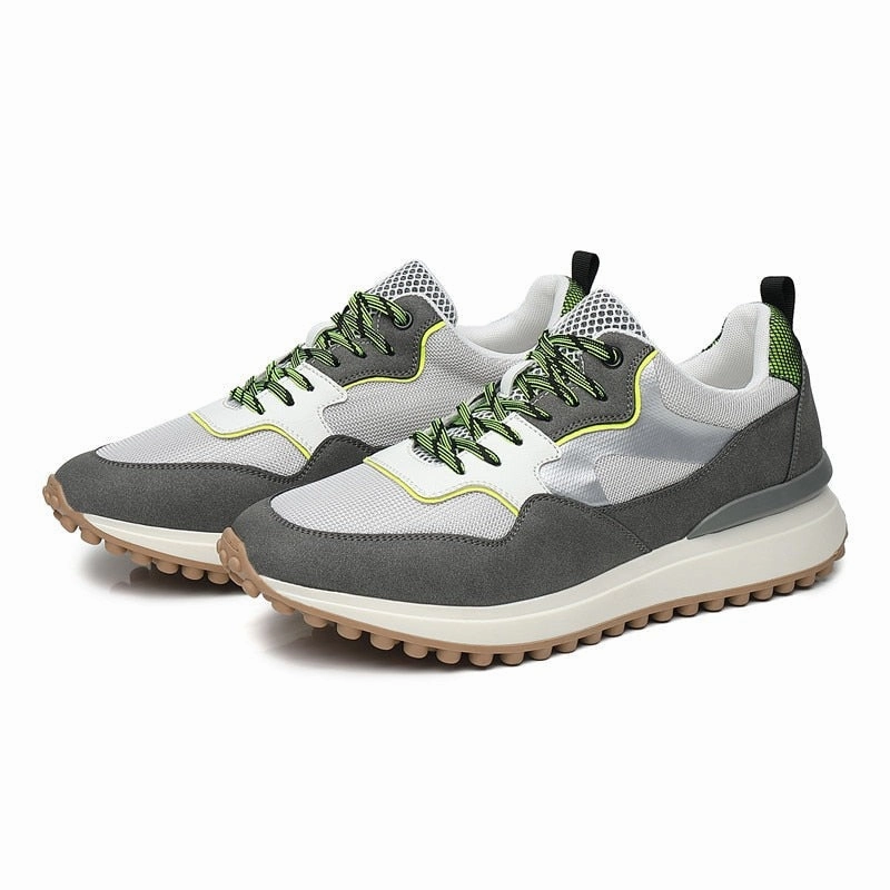 West Louis? Designer Breathable Fabric Jogging Sneakers Park Ready