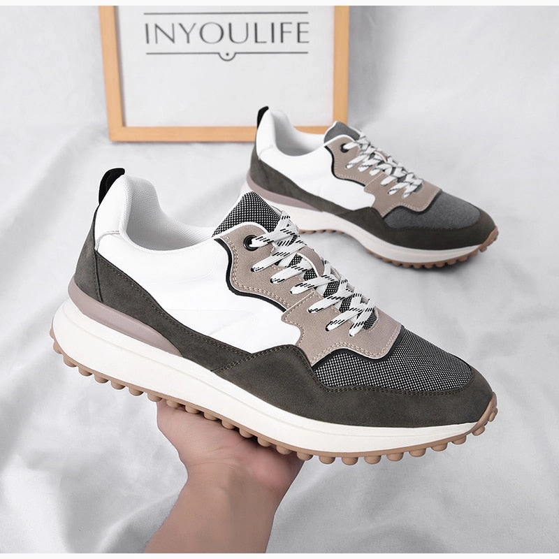 Cozy Support West Louis? Designer Breathable Fabric Jogging Sneakers
