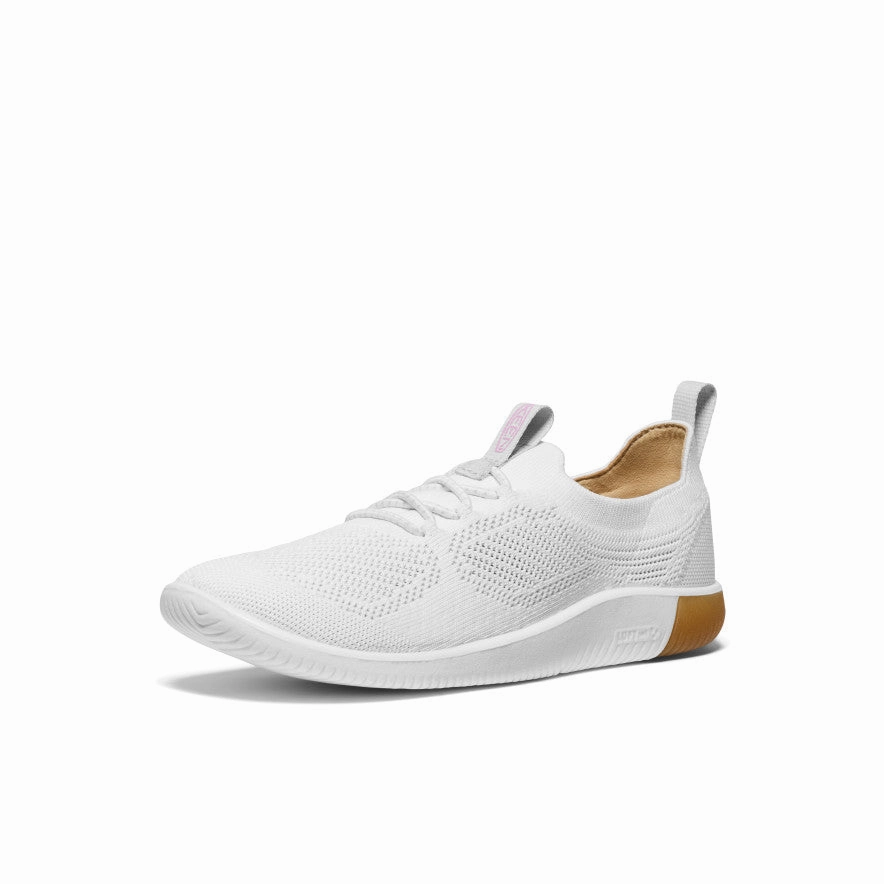 Cozy Support Women's KNX Knit Sneaker  |  Star White/Moonlite Mauve