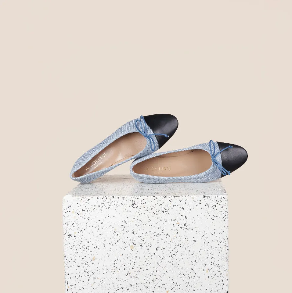 Flexible Design Timeless Appeal Shoes Como - Denim/Black