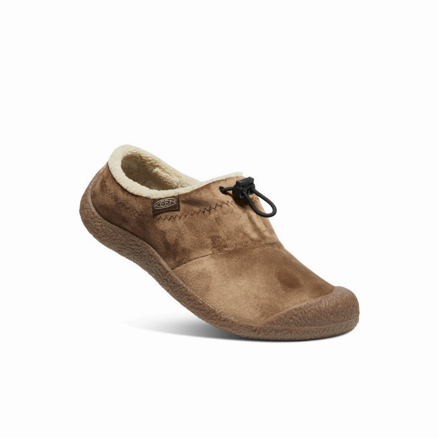 Cushioned Footbed Women's Howser III Slide  |  Dark Earth Velour