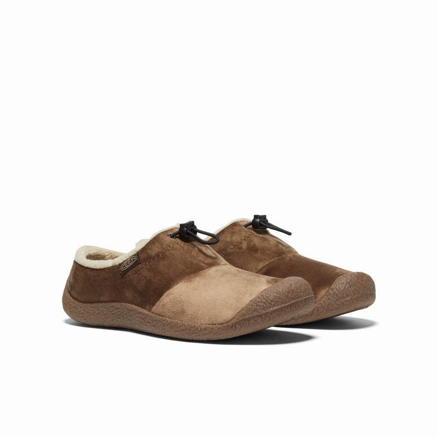 Cushioned Footbed Women's Howser III Slide  |  Dark Earth Velour