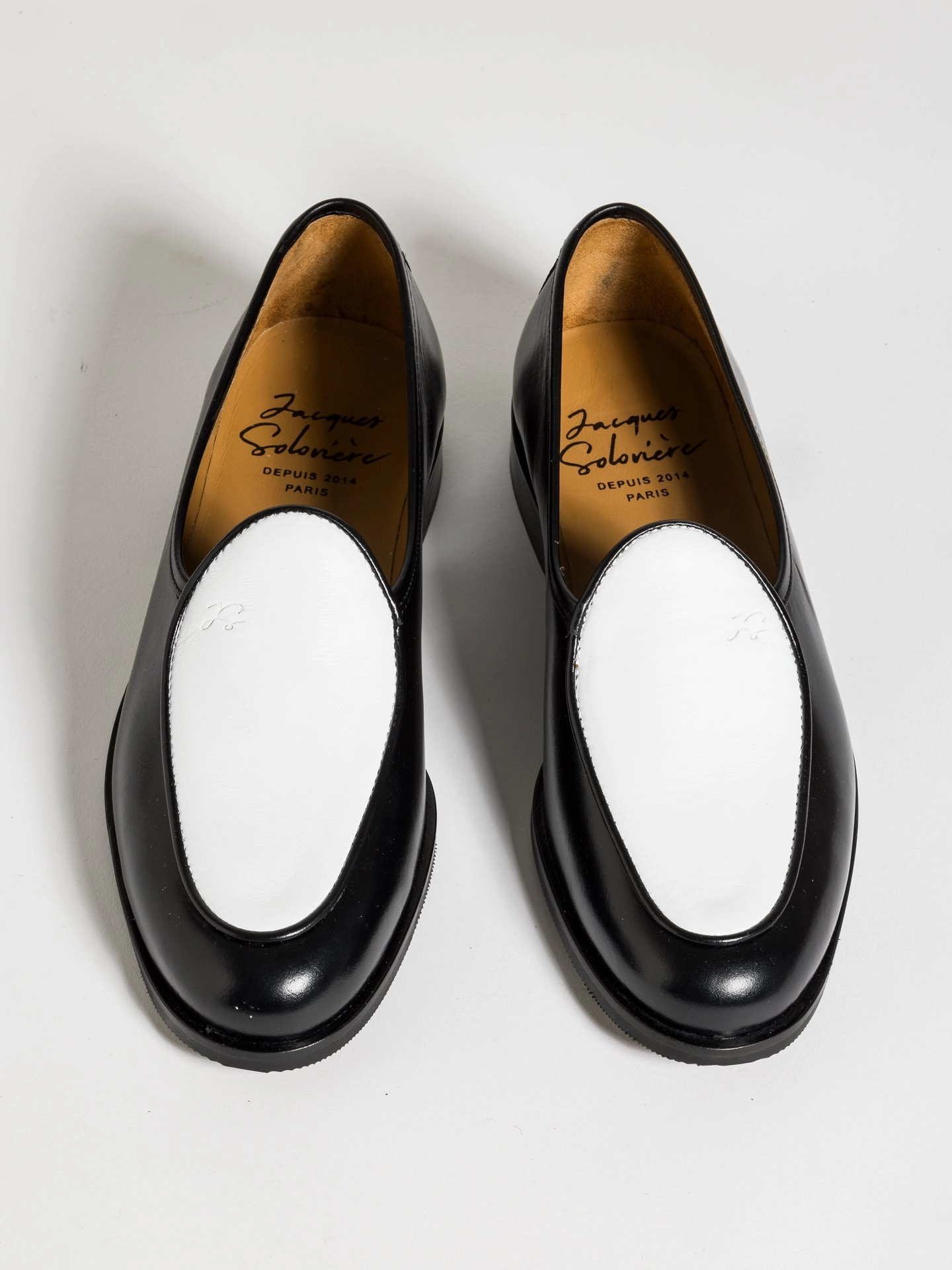 Cushioned Sole JACQUES NEW BLACK & WHITE