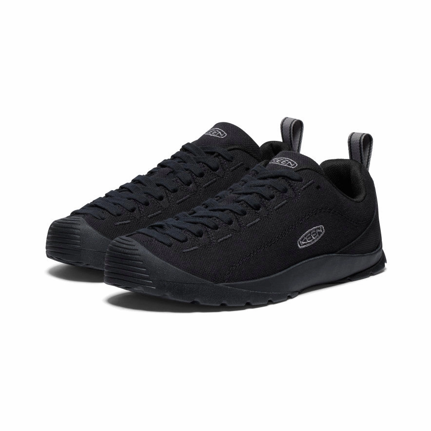 Cushioned Step Women's Jasper Canvas Sneaker  |  Black