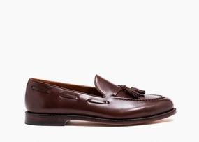 Office Casual Winter Wear Tassel Loafer Tobacco Calf