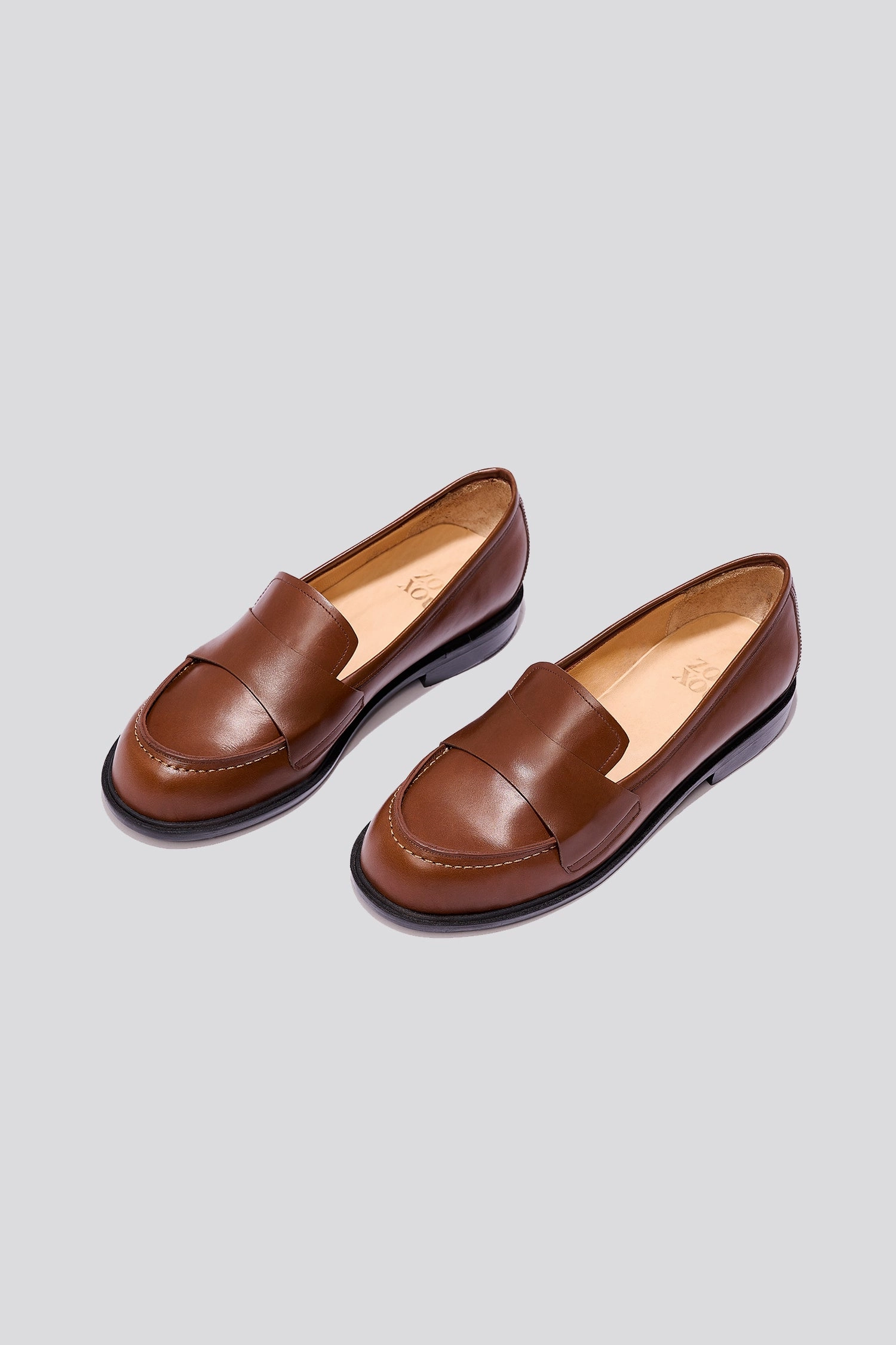 Custom Fit Sofia Loafer in Burnt Caramel