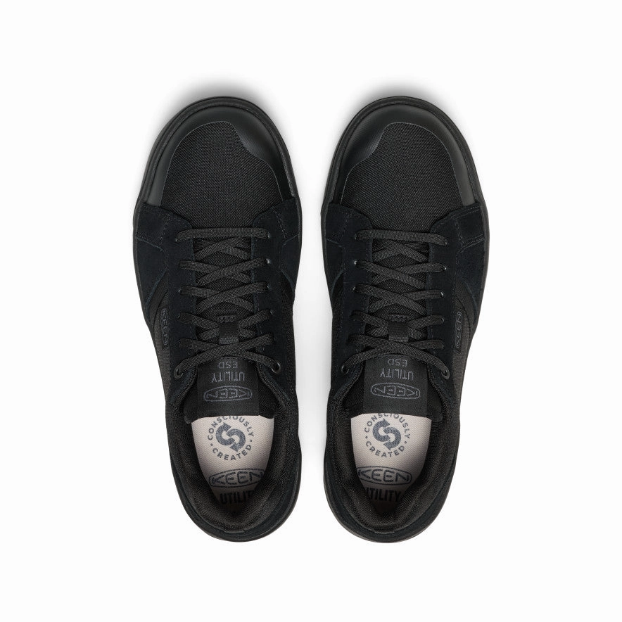 Daily Wear Men's Kenton ESD Work Shoe (Soft Toe)  |  Black/Black
