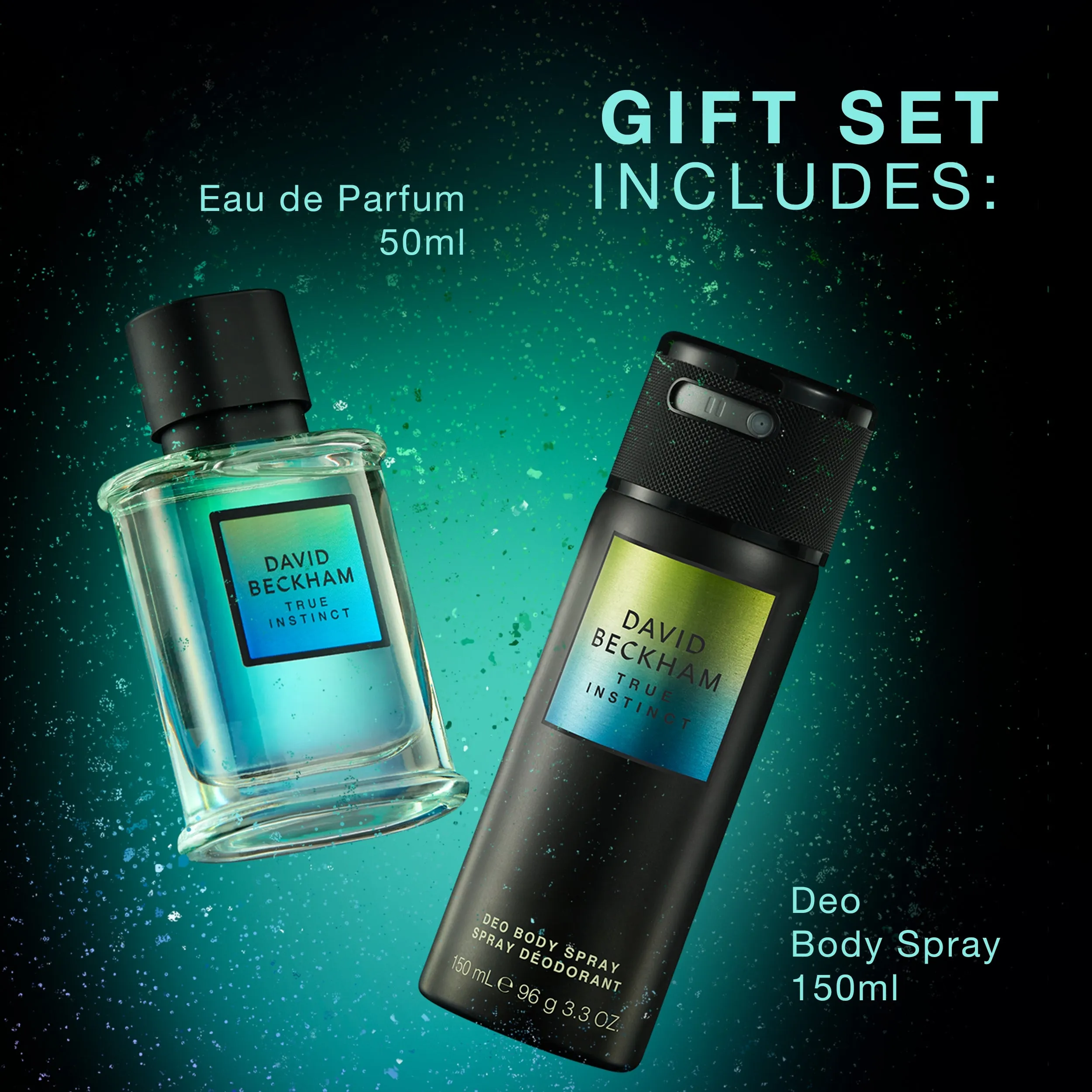 David Beckham True Instinct Edp 50ml 2 Piece Set