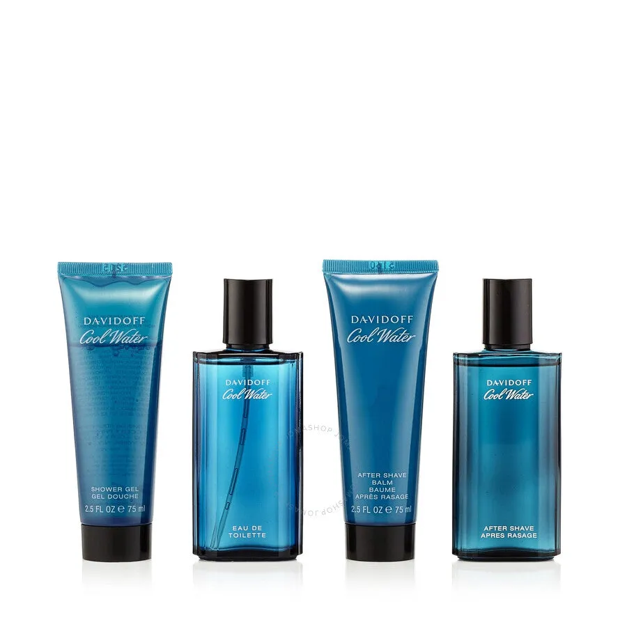 Davidoff Cool Water For Men Set Gift 4PCS