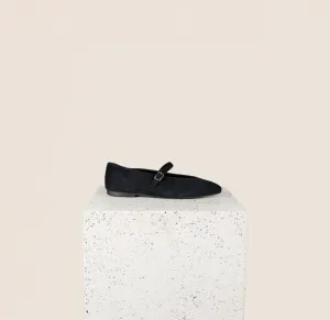 Bari - Black Suede Travel Light Design